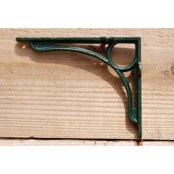 ヴィンテージ風アイアン製グリーン棚 ヴィンテージ風アイアン製グリーン棚