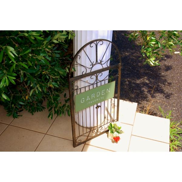 ガーデニング雑貨 ガーデンピック 大きい ウォールデコドア ダラム