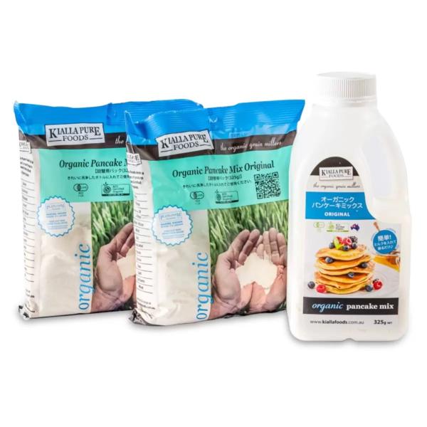 有機パンケーキミックス 325g X 3本 オーガニック 簡単 牛乳を入れて混ぜるだけ キアラピュアフーズ パンケーキミックス C 0109 雑貨パーク 通販 Yahoo ショッピング