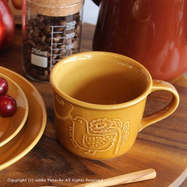 マグカップ おしゃれ 陶器 鳥柄 雑貨通販 Zakka Petanko 通販 Yahoo ショッピング