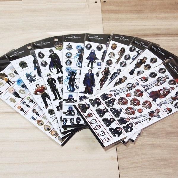 Disney（ディズニー） ツイステッドワンダーランド 4サイズステッカー