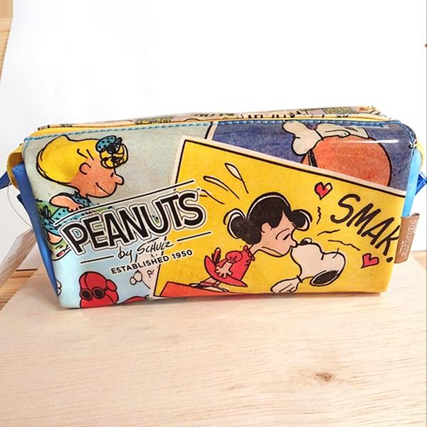 SNOOPY（スヌーピー） BOXペンケース（COMIC KAPOW/SMAK）11933 ポーチ