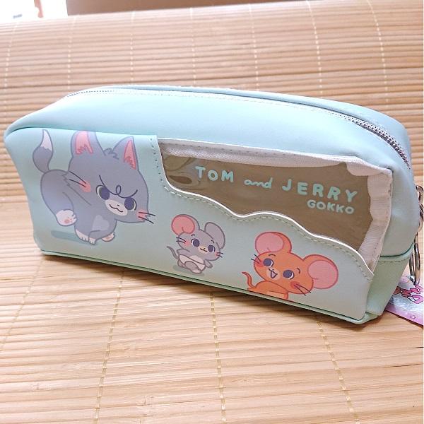 とむとじぇりーごっこ 小窓付きペンケース（おいかけっこ）124002/トム