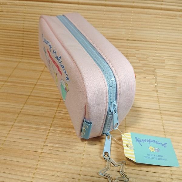 レトロなポップ柄 BOXペンポーチ （クリーミーホリディ） 13208w/筆箱