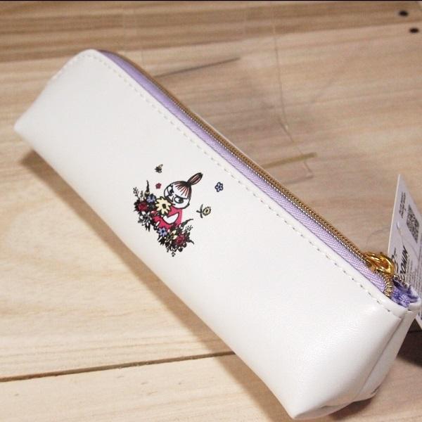 ムーミン ペンケース 筆箱 コンパクトサイズ（フラワリー