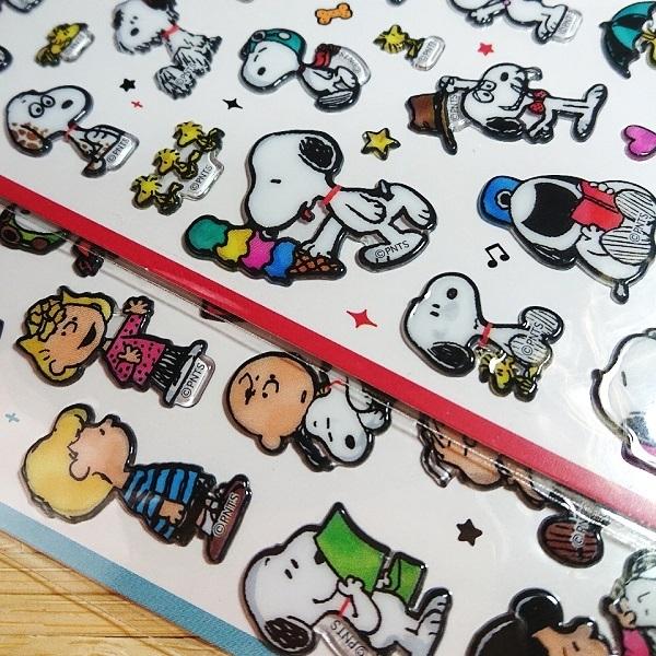 スヌーピー Snoopy ぷっくりキャンディライクステッカー 2枚セット 2910 1 可愛いキャラクター ステッカー 2910 1 雑貨のぱんぷきん 通販 Yahoo ショッピング