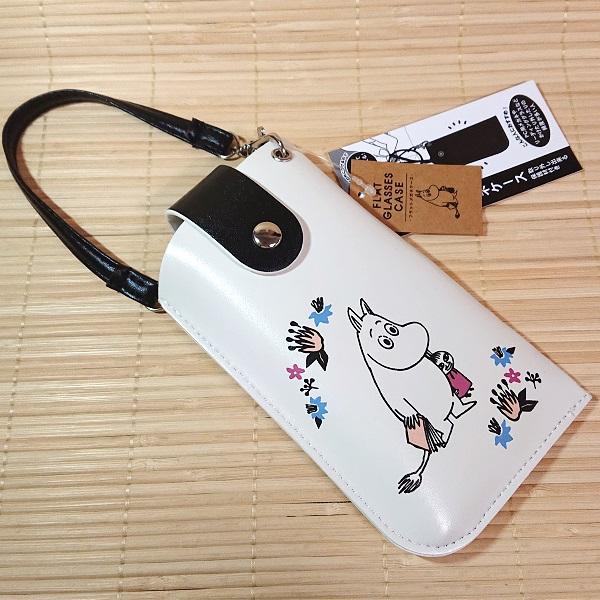 MOOMIN（ムーミン） 手持ち付き フラットメガネケース（リトルミィと
