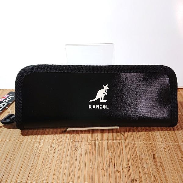 KANGOL（カンゴール）ミニペンケース（ブラック）23552