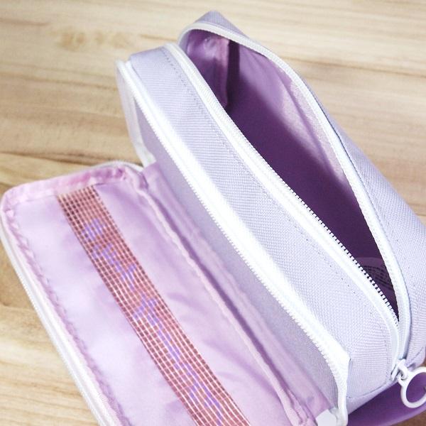 便利 前面ポケットあり メッシュ ボックス ペンケース（PPL STREET