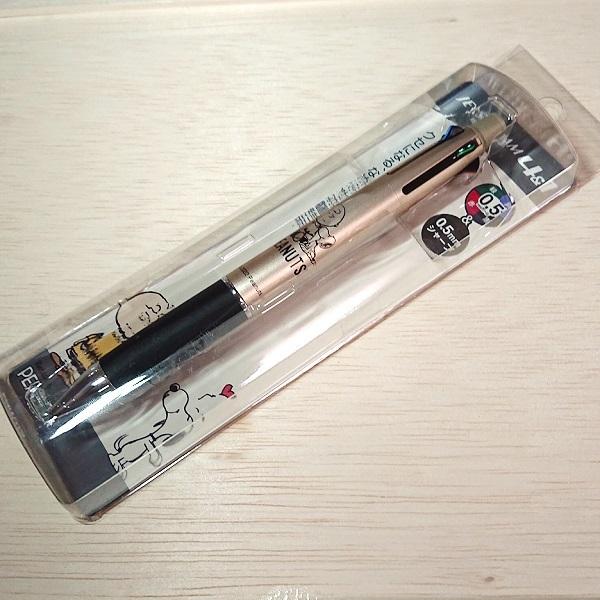 スヌーピー チャーリーブラウン 4色ボールペン シャープ ジェットストリーム 替芯付き s なめらかに書ける0 5 s 雑貨のぱんぷきん 通販 Yahoo ショッピング