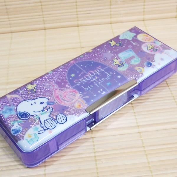 スヌーピー文具セット 両面開き筆箱 鉛筆 ポシェットなど 音符 パープル 517s 10 ペンケース 517s 10 雑貨のぱんぷきん 通販 Yahoo ショッピング