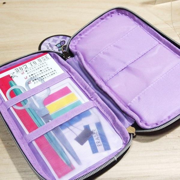 スマホも入る 多機能型 マルチスマート ペンポーチ（しっぽう