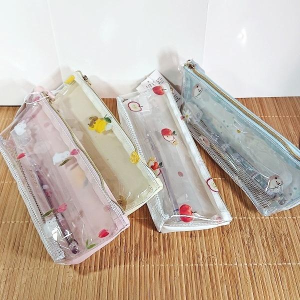 バービー　ヒョウ柄Mサイズ　歯ブラシポーチネイビー 巾着2枚セット、スパバッグ、歯ブラシポーチ、ワイヤーポーチ