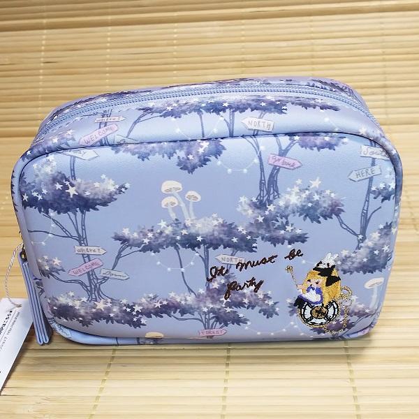 フェアリーテイル スクエアポーチ（アリス） 79198/コスメポーチ
