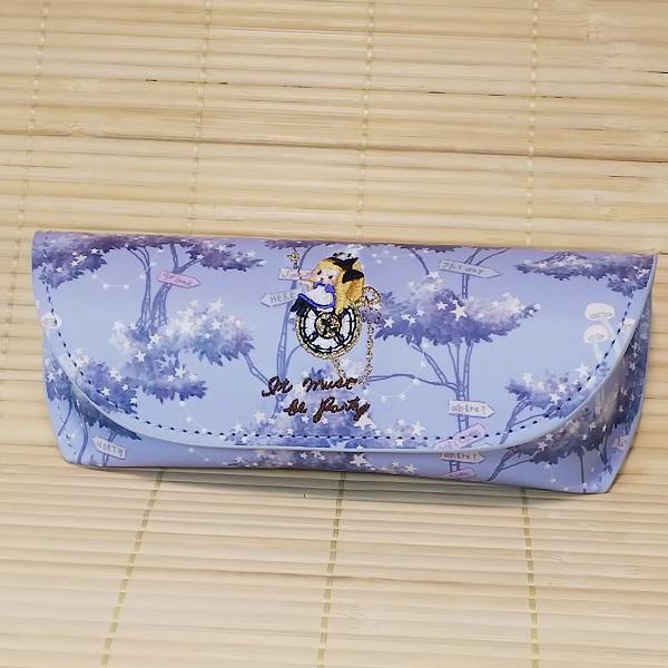 ハンドメイド　可愛い女の子パネル　メガネケース❣️ 可愛い メガネケース（フェアリーアリス）79214/メガネクロス付き プチ