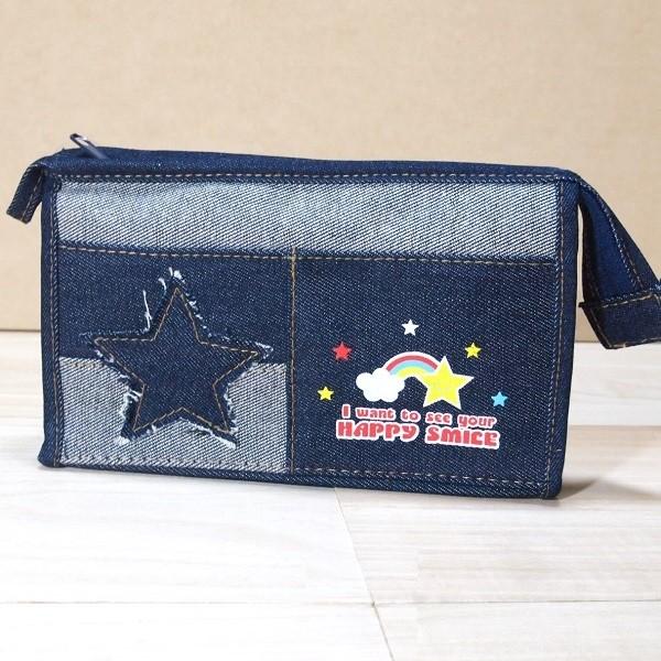 デニム素材 外ポケット付き ペンケース(ハッピースマイル/虹)80198/筆箱 ポーチ 文房具 :80198:雑貨のぱんぷきん - 通販 - Yahoo!ショッピング デニム素材 外ポケット付き ペンケース(ハッピースマイル/虹)80198/筆箱 ポーチ 文房具 :80198:雑貨のぱんぷきん - 通販 - Yahoo!ショッピング