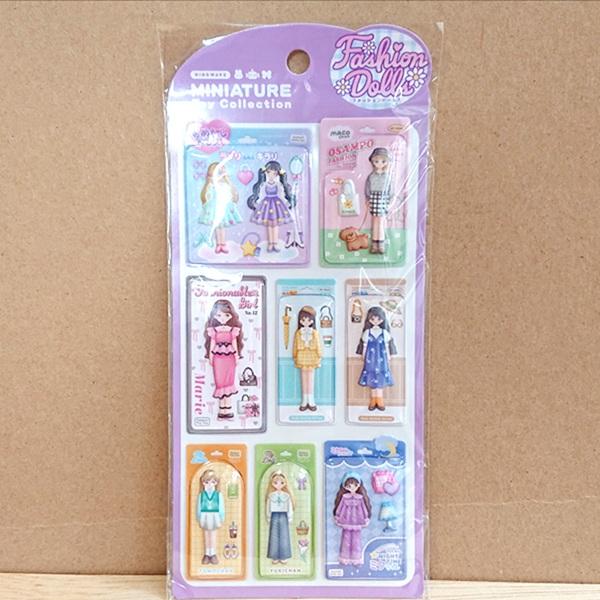 ミニチュアトイコレクション カプセルシール ( Fashion Dolls)82776