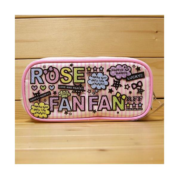 roseさん専用♪ ROSE FAN FAN(ローズファンファン)ボックスペンケース(ロゴ