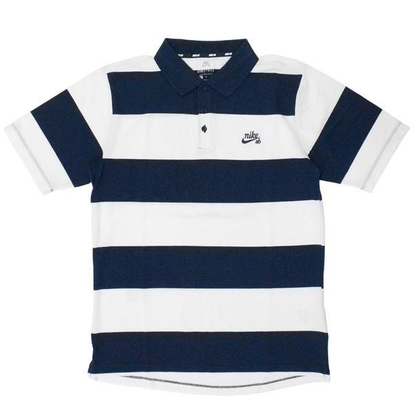 nike dri fit striped polo
