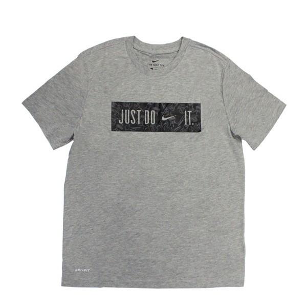 Nike ナイキ Dri Fit Men S Training T Shirt ドライフィット メンズ トレーニング Tシャツ カットソー メンズ ロゴ プリント Bq1852 063 グレー Bq1852 063 雑貨倉庫tokia 通販 Yahoo ショッピング
