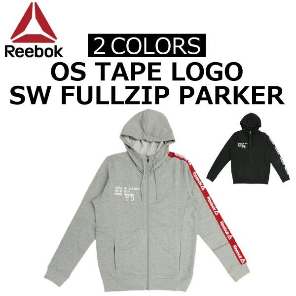 Reebok CLASSIC リーボック クラシック OS TAPE LOGO SW FULLZIP PARKER テープ ロゴ フルジップ パーカー  メンズ EUE60 CX4098/CX4099 ルームウェア 部屋着