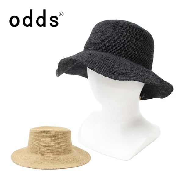 Odds（オッズ） SUMMER RAFFIA HAT サマー ラフィアハット 帽子 ハット