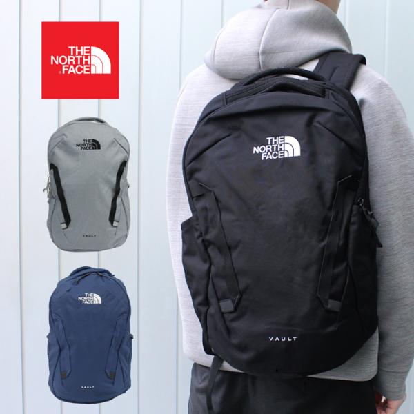並行輸入品 THE NORTH FACE ザ ノースフェイス VAULT ヴォルト バックパック NF0A3VY2 リュックサック 27L A3 メンズ レディース ブラック グレー 送料無料