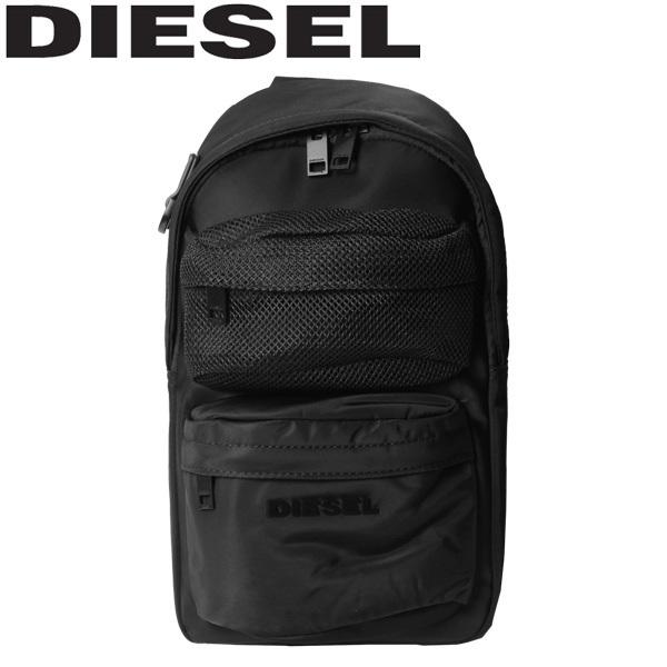 DIESEL RUTENYO ボディバッグ 美品 黒 ロゴ ワンショルダー DIESEL（ディーゼル） 並行輸入品 RUTENYO ボディバッグ ワン