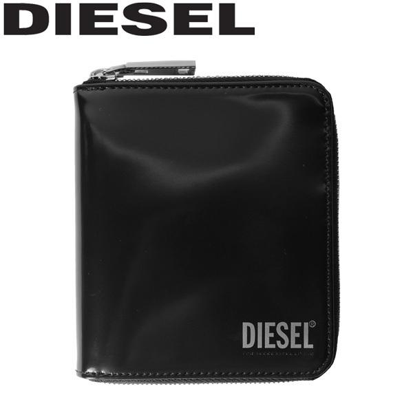 DIESEL（ディーゼル） 並行輸入品 PI-ZIP ピー ジップ 折り畳み財布 二