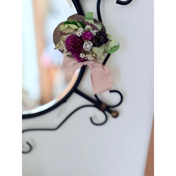 こはなたば　（ドライフラワーアレンジマグネット）