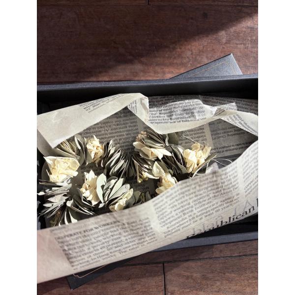 浅縹色の飾り糸 ガーランド