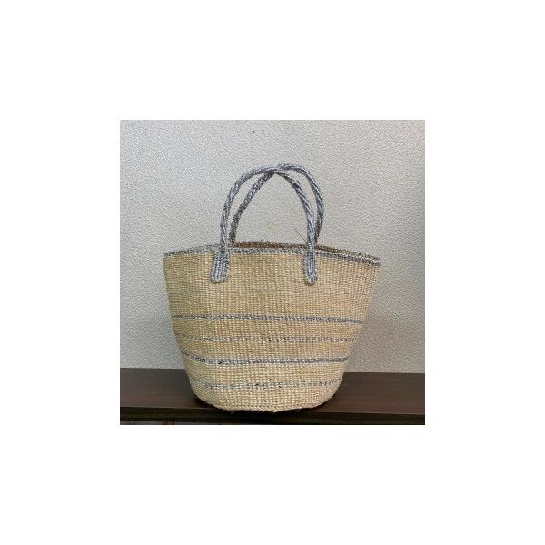 サイザルバッグ シルバー混9インチ : 雑貨Cantik - 通販 - Yahoo