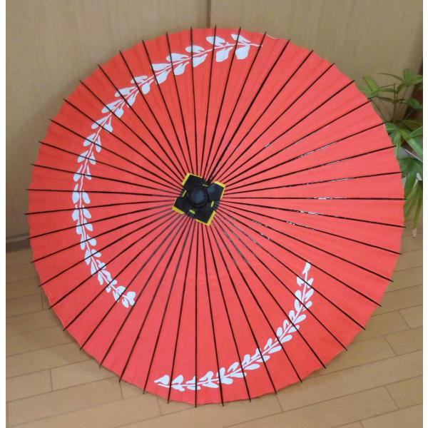 特選千羽鶴傘 絹張　高級羽二重傘　和傘　蛇目傘　舞踊傘　番傘 和傘 和風 赤 特選千羽鶴傘 絹張高級羽二重傘和傘蛇目傘舞踊傘番傘 和傘 和風 赤