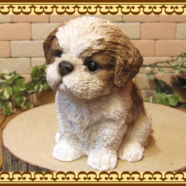 置物 動物 可愛い 犬の置物 シーズー お座り ａタイプ リアル 子いぬのフィギュア イヌのオブジェ ガーデニング ベランダアート Buyee Buyee 日本の通販商品 オークションの入札サポート 購入サポートサービス