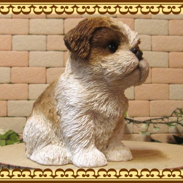 置物 動物 可愛い 犬の置物 シーズー お座り ａタイプ リアル 子いぬのフィギュア イヌのオブジェ ガーデニング ベランダアート Buyee Buyee 日本の通販商品 オークションの入札サポート 購入サポートサービス