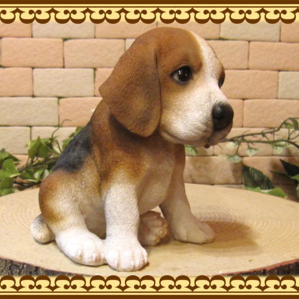 置物 動物 可愛い 犬の置物 ビーグル リアル お座りタイプ 子いぬのフィギュア イヌのオブジェ ガーデニング ベランダアート Buyee 日本代购平台 产品购物网站大全 Buyee一站式代购 Bot Online