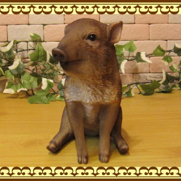 注目の 黒檀 猪 置物 亥 いのしし 可愛いしっぽ アンティーク 限定品 Www Aia Cl