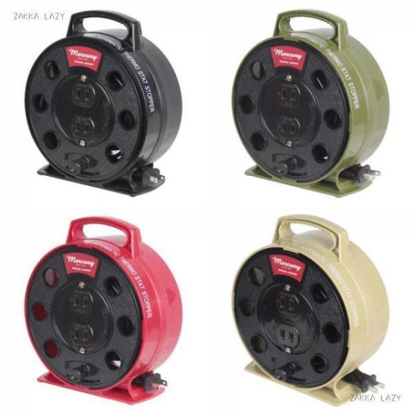 「マーキュリー　リーラー 5M」MERCURY 延長コード 日曜大工 DIY ハンドメイド ガレージ ベランダ 屋内型 5m