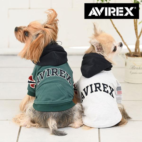 AVIREX 犬 服 犬服 ペット服 ドッグウェア 犬の服 パーカー