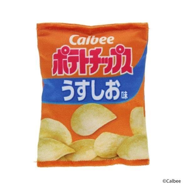 ■商品名なき笛おもちゃ カルビー ポテトチップス うすしお味■特徴カルビーが販売する人気商品のパッケージがリアルにデザインされたペット用ベッドやおもちゃが新登場！『ポテトチップス うすしお味』カシャカシャ音がして楽しく遊べるわんちゃん用のお...