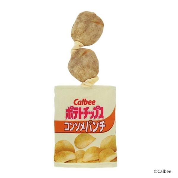 ■商品名飛びでるおもちゃ カルビー ポテトチップス コンソメパンチ■特徴カルビーが販売する人気商品のパッケージがリアルにデザインされたペット用ベッドやおもちゃが新登場！『ポテトチップス コンソメパンチ』カシャカシャ音がして楽しく遊べるわんち...