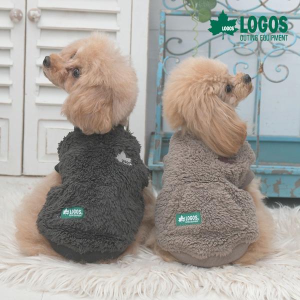 ■商品名シンプルボアスウェット■特徴もこもこボアで冬の寒さもへっちゃら！さりげなくポケットを施したシンプルボアスウェット。冬のお出かけも、このスウェットを一枚着るだけでアウトドア気分が楽しめます。さらに、人間用ウェアとのリンクコーデも楽しめ...