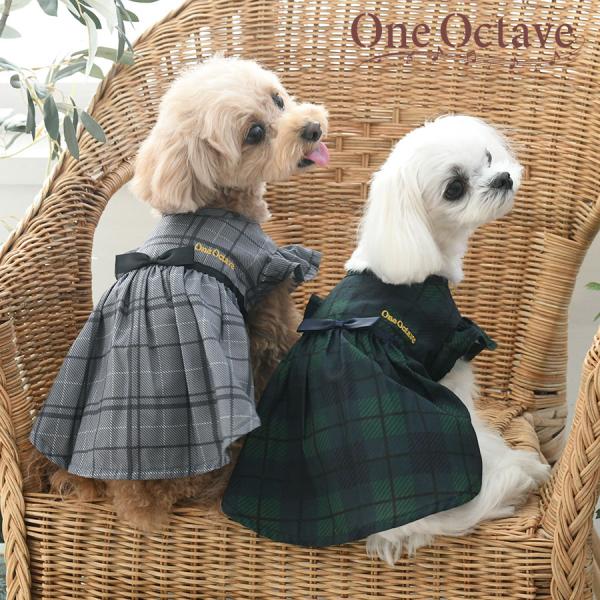 犬 服 犬服 ペット服 ドッグウェア 犬の服 ワンピース | ONE OCTAVE ワンオクターブ ワンオクターヴ ワンオク きちんとワンピ 24s