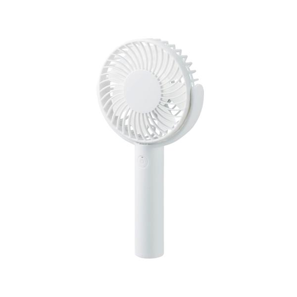 ■特徴デスクスタンドでも持運びでも使える2WAY仕様のハンディファンです。充電できる回転スタンド付きで、左右90度の自動首振り機能付き。3段階の風量調節、ファン部は上下最大55度の角度調整が可能。■カラーブラック /ホワイト■本体サイズ本体...