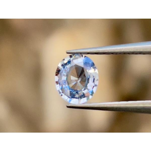 天然石ホワイトサファイア0.95ctルース 天然石ホワイトサファイア0.95