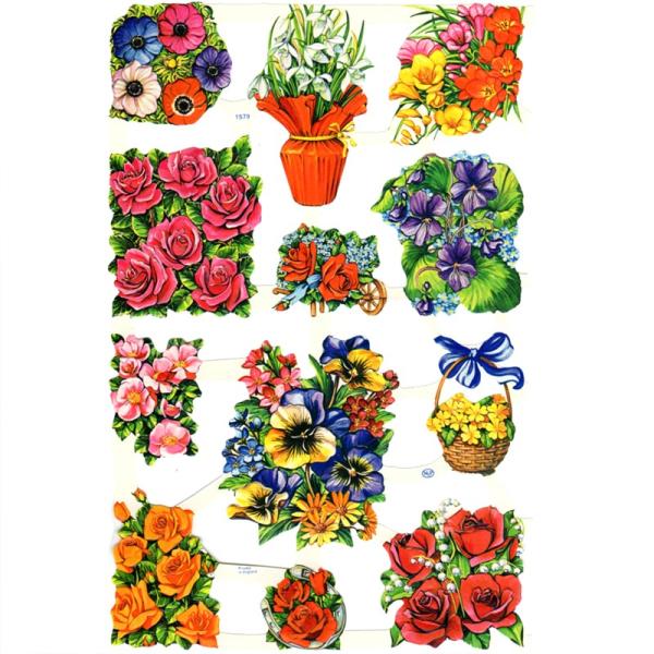 素　材：紙製※定形外郵便物可デザイン：花 バラ パンジー 他 ポーランドで誕生し、イギリスからヴィクトリアクラシックを送り出すMamelok(マメロック)レトロなイラストがデザインされた、ハイセンスで美しいクロモス。色々な美しい花が描かれて...