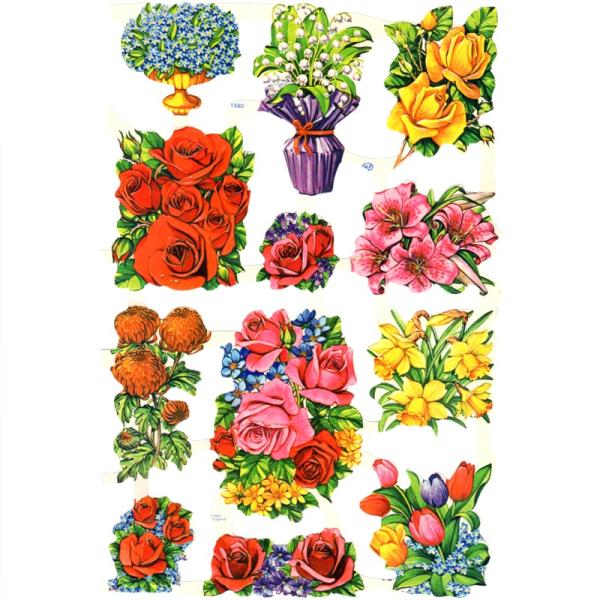 素　材：紙製※定形外郵便物可デザイン：花 バラ スズラン チューリップ 他ポーランドで誕生し、イギリスからヴィクトリアクラシックを送り出すMamelok(マメロック)レトロなイラストがデザインされた、ハイセンスで美しいクロモス。色々な美しい...