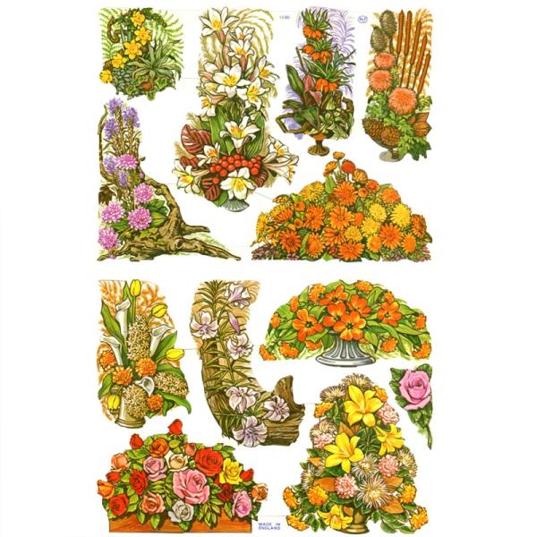 素　材：紙製※定形外郵便物可デザイン：フラワー    ポーランドで誕生し、イギリスからヴィクトリアクラシックを送り出すMamelok(マメロック)レトロなイラストがデザインされた、ハイセンスで美しいクロモス。色々な美しい花が描かれています。...