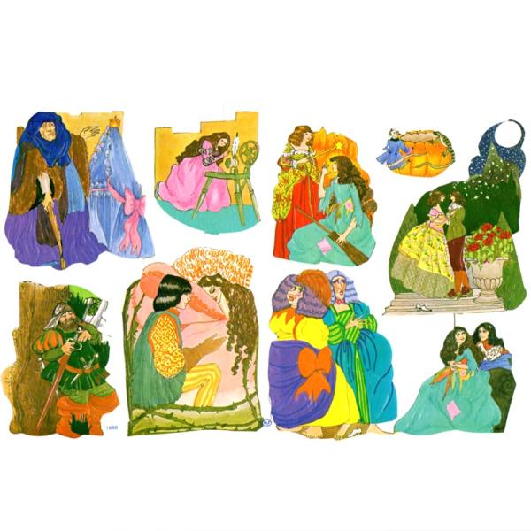 素　材：紙製※定形外郵便物可デザイン：クロモス シート 童話 シンデレラ ポーランドで誕生し、イギリスからヴィクトリアクラシックを送り出すMamelok(マメロック)ハイセンスで美しいクロモス。童話シンデレラの幾つかのシーンが描かれています...