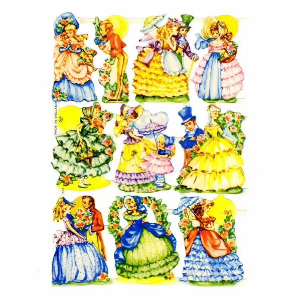 サイズ：約23.5*16.5cm/エンボス加工素　材：紙製※定形外郵便物可デザイン：ドレス 女性 ヴィクトリアン    ポーランドで誕生し、イギリスからヴィクトリアクラシックを送り出すMamelok(マメロック)レトロなイラストがデザインさ...